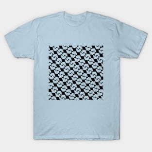 Shape of Africa in Geometric Pattern T-Shirt